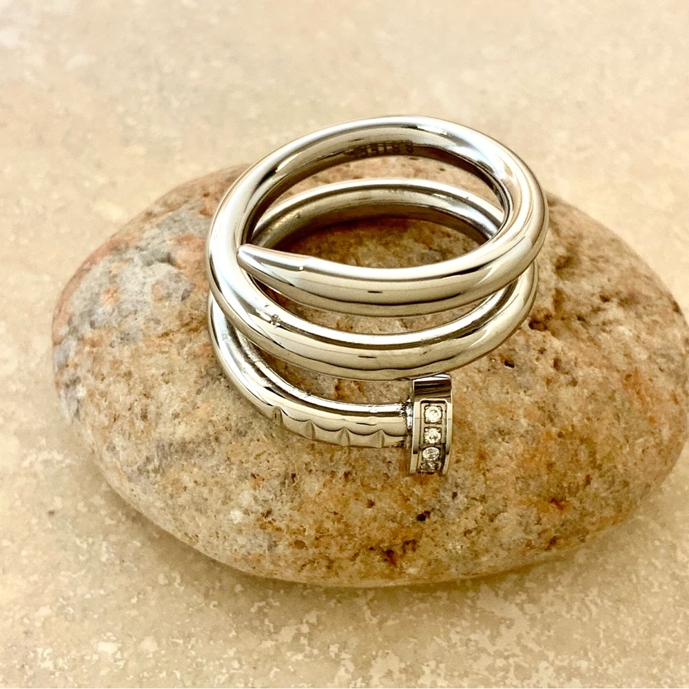 Chunky statement ring size 6